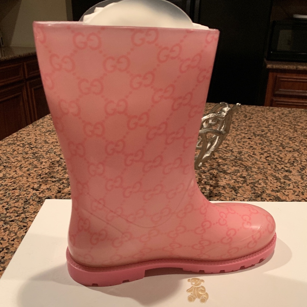 Gucci Kids Rain Boots